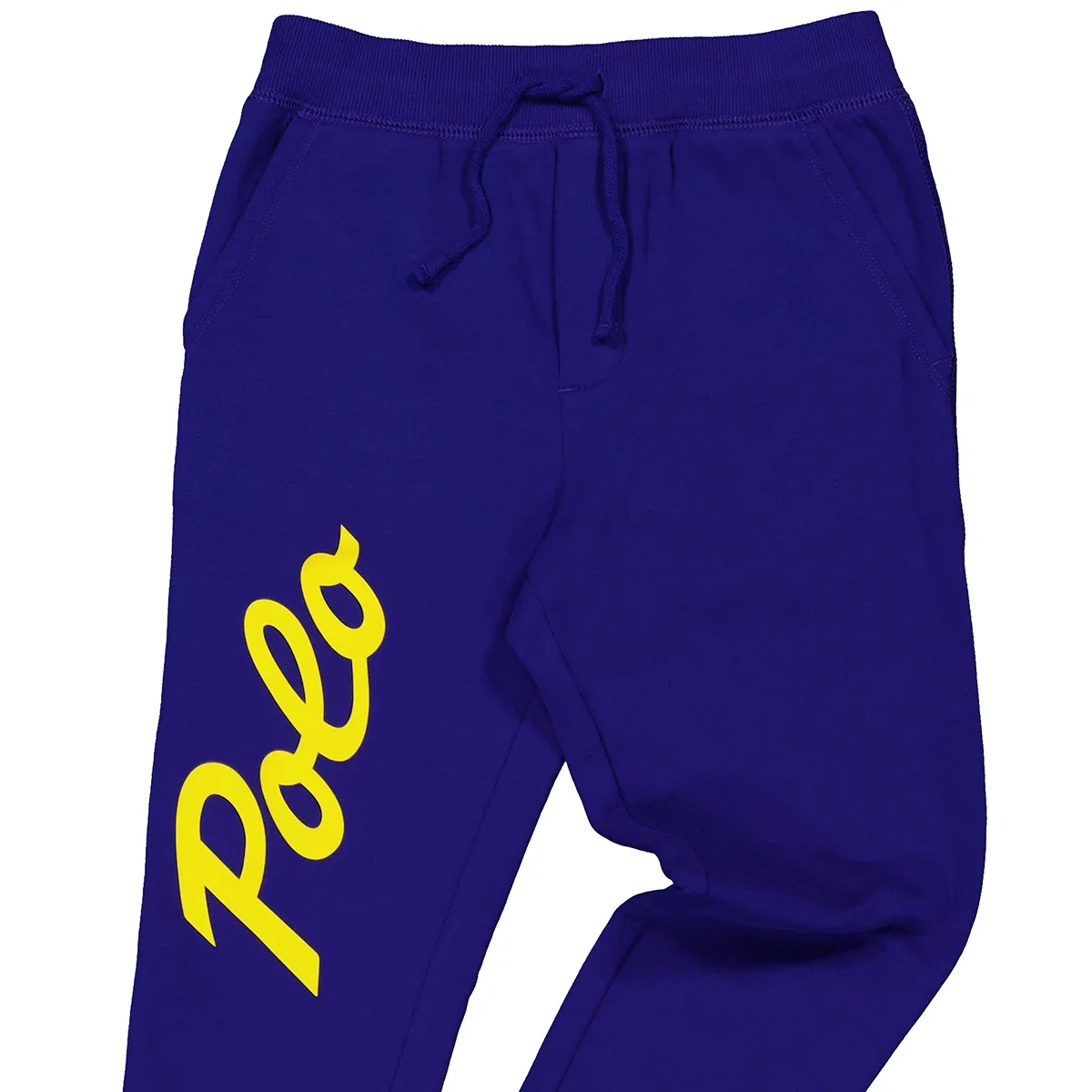 Спортивные брюки из футера с логотипом Polo Ralph Lauren, Navy — фото 2