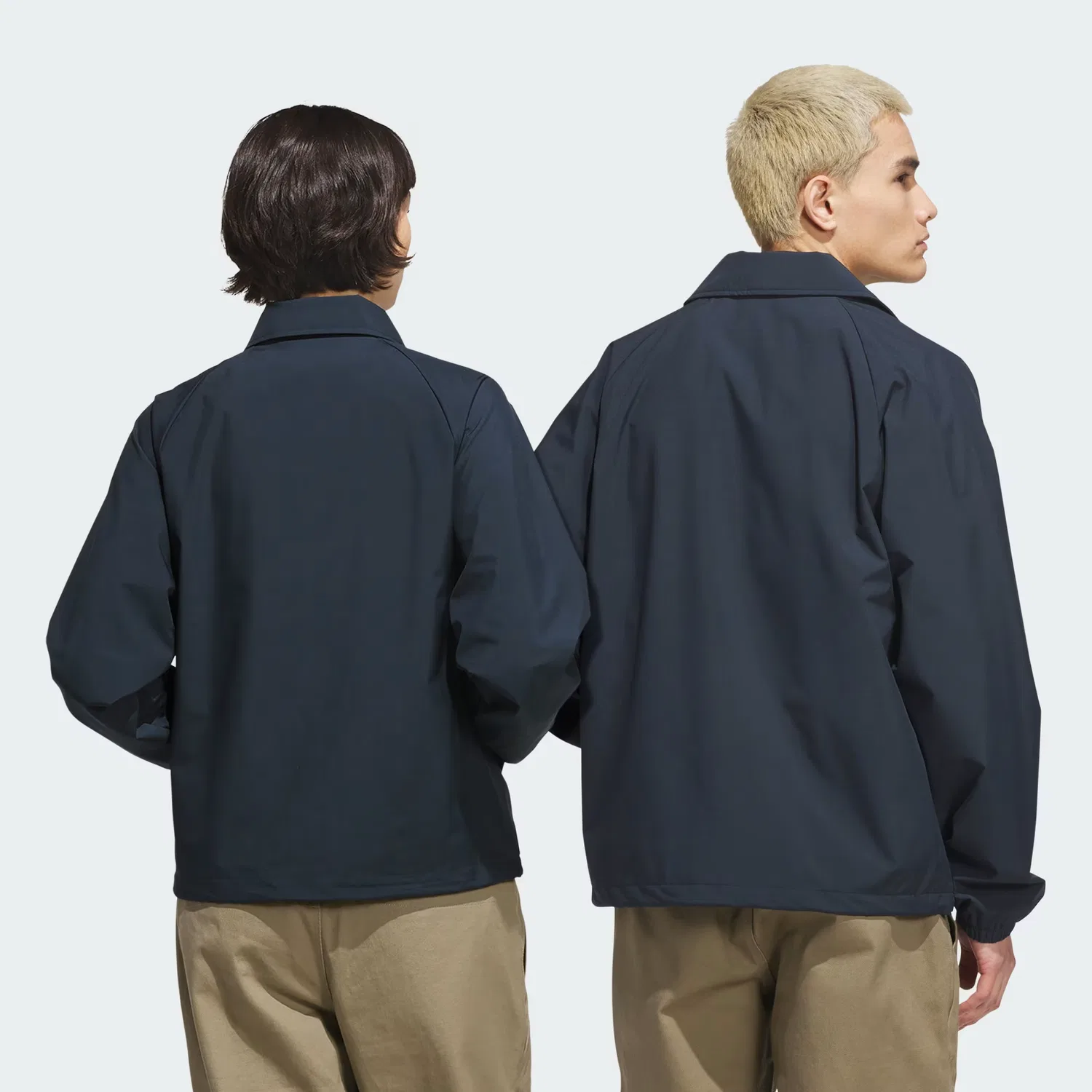 Куртка-тренер для скейтбординга свободного кроя Adidas Originals, Aurora Ink/Khaki Three — фото 2