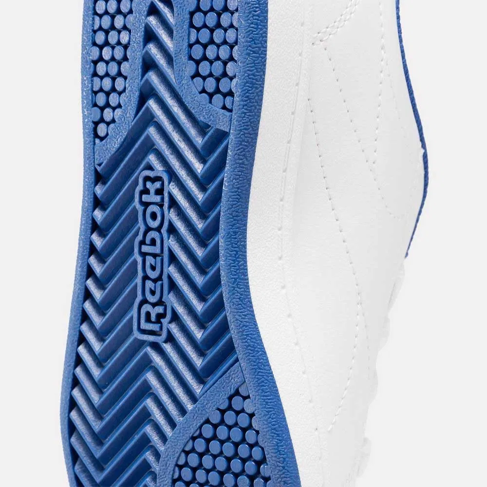 Детские кроссовки для мальчиков с переливающимся покрытием Rbk Royal Complete Cln 2.0 Reebok, White Boundlessblue Vectorred — фото 2