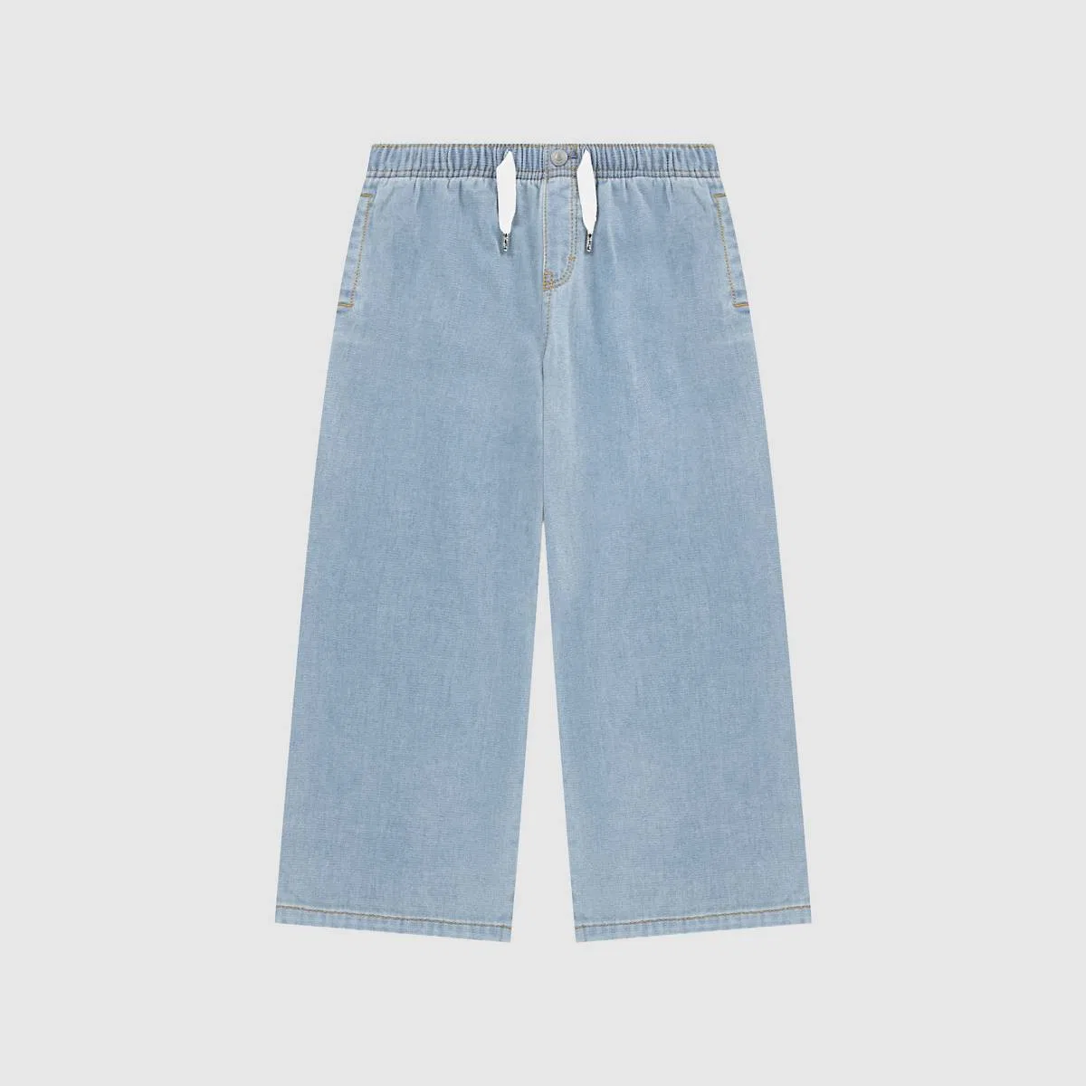 Свободные джинсы с высокой посадкой для девочек 4-6 лет Levi's, Meadow Muse - Light Wash