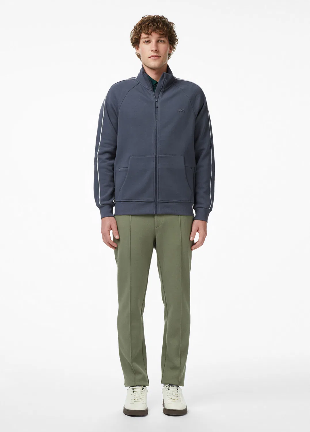 Штаны Lacoste Regular Fit, Haki-BMY — фото 2