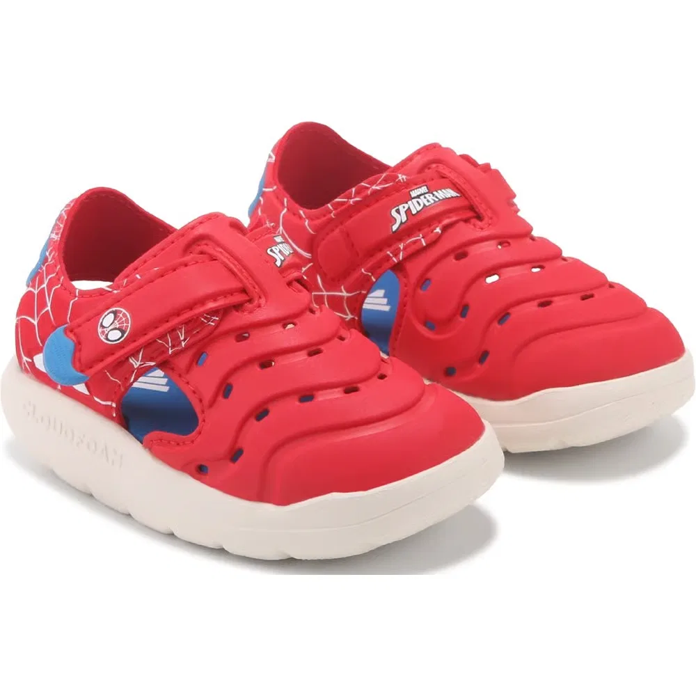 Детские сандалии для воды Marvel Spiderman для малышей Adidas, Red Spiderman
