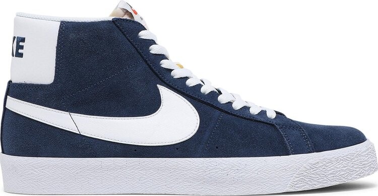 

Кроссовки Nike Zoom Blazer Mid SB 'Navy', синий, Синий;черный, Кроссовки Nike Zoom Blazer Mid SB 'Navy', синий