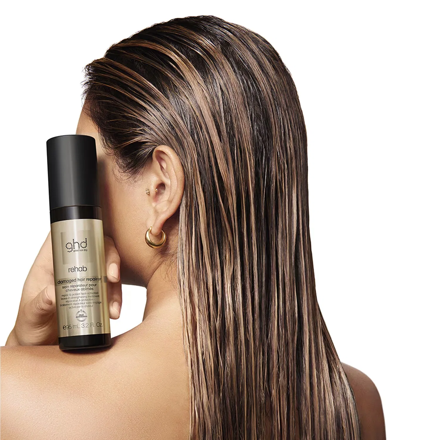 Спрей для восстановления поврежденных волос Rehab Damaged Hair Repairer GHD, 95 мл — фото 2