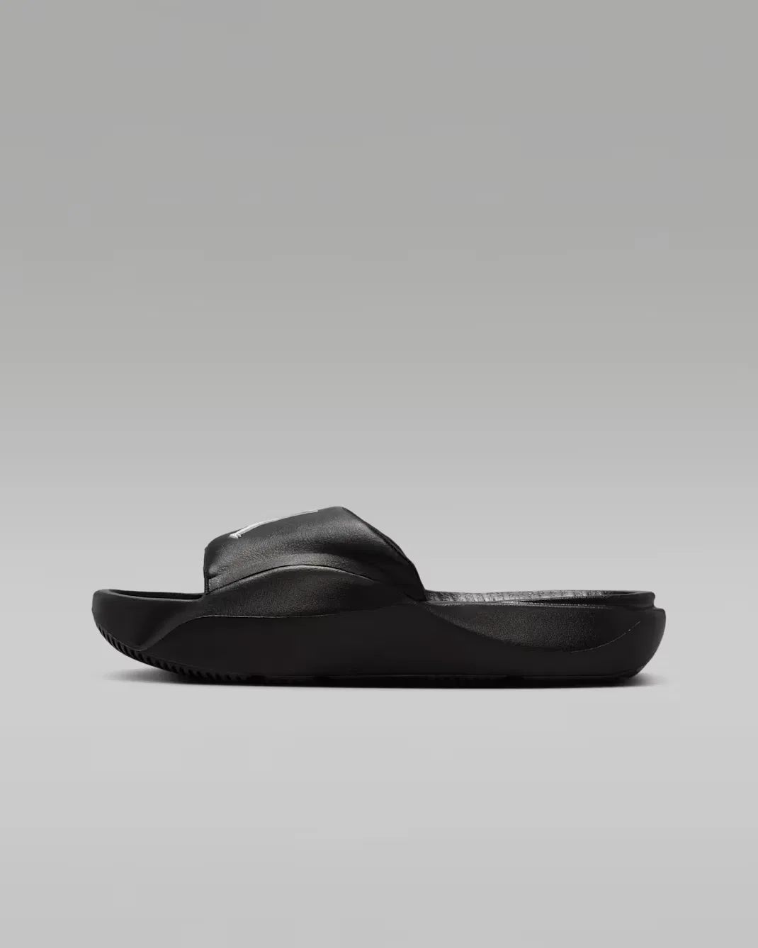 Big Kids' Slides Jordan Franchise, Black/White — фото 2