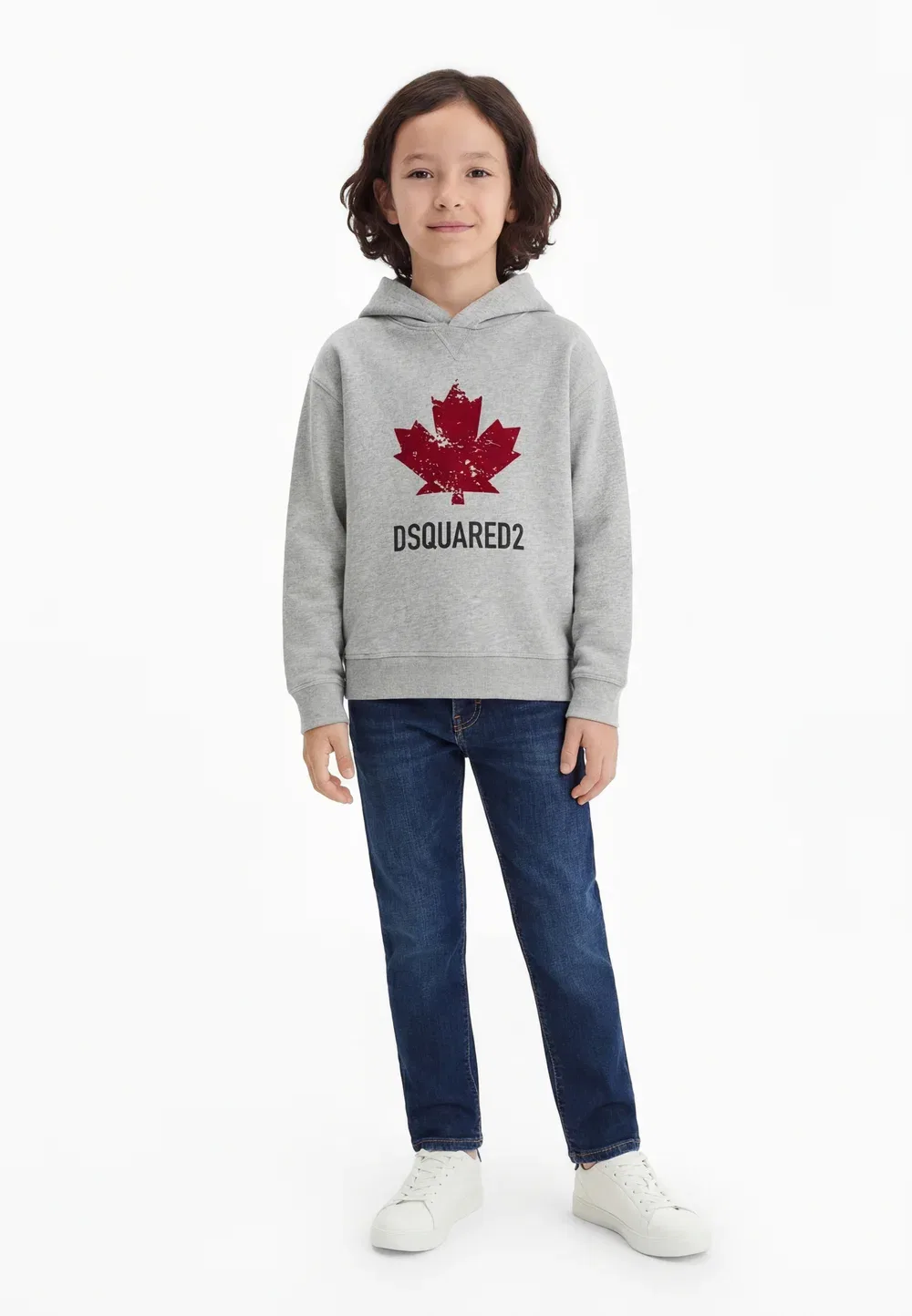 Платье из трикотажа Dsquared2, Light Grey Melange