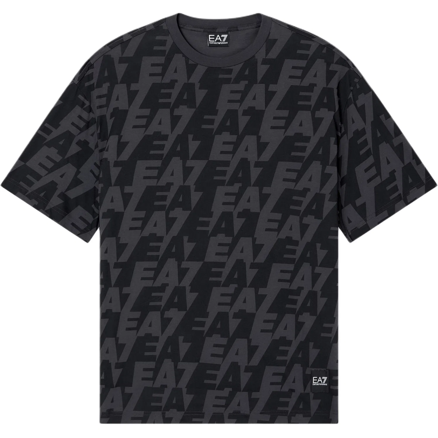 Мужская футболка с коротким рукавом Dark Gray EMPORIO ARMANI