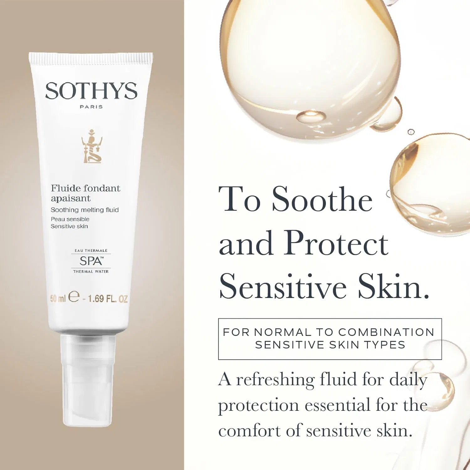 Успокаивающая тающая жидкость SOTHYS 50мл — фото 2