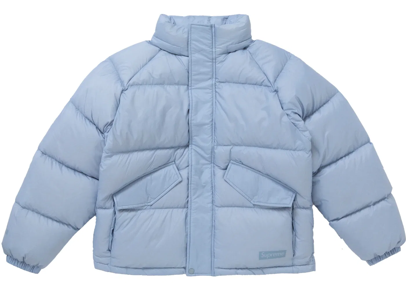 Мужская куртка-пуховик легкая с наполнителем 700 Fill Down Supreme, Light Blue — фото 4