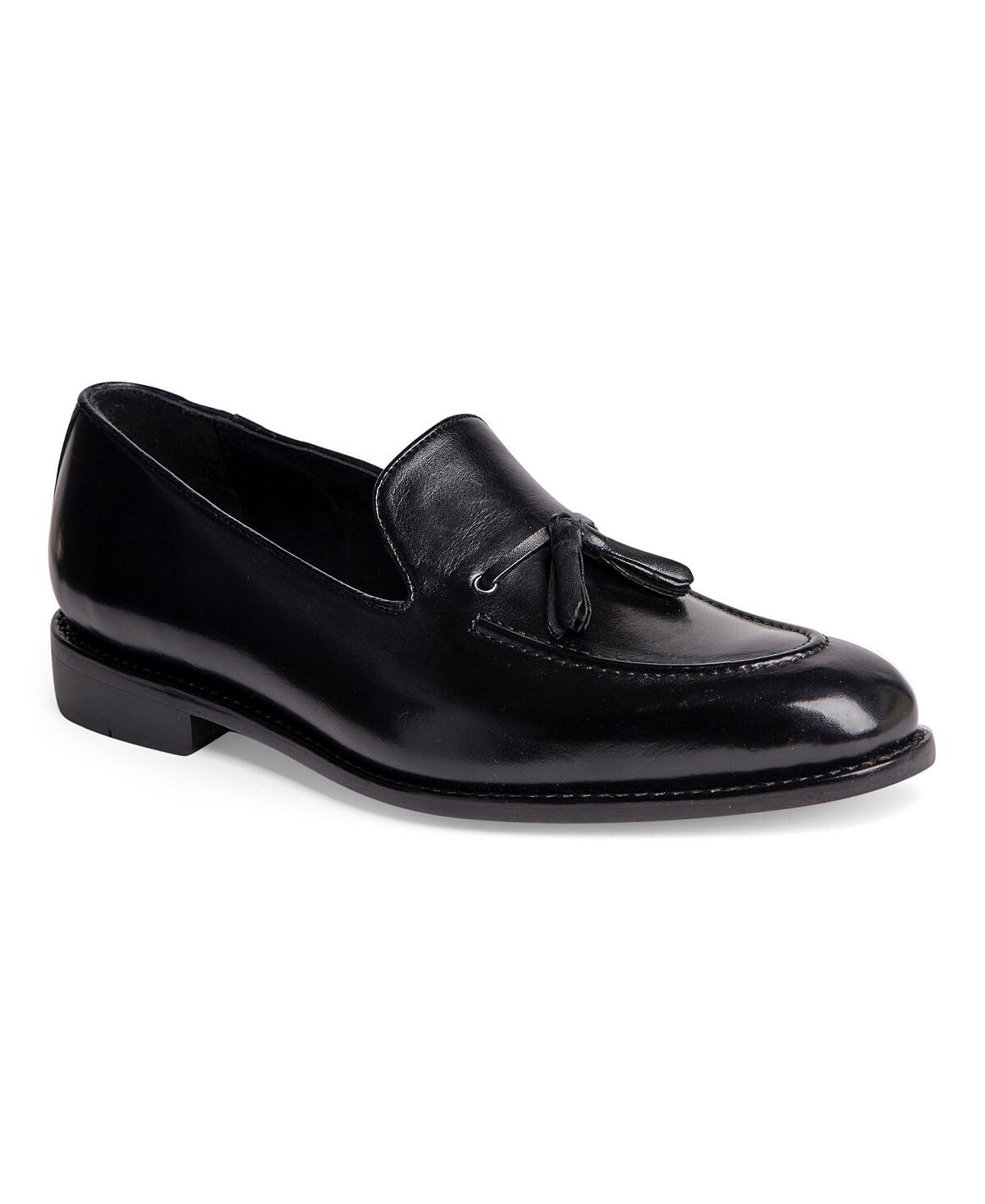 Мужские туфли kennedy tassel loafer на шнуровке goodyear Anthony Veer, черный — фото 3