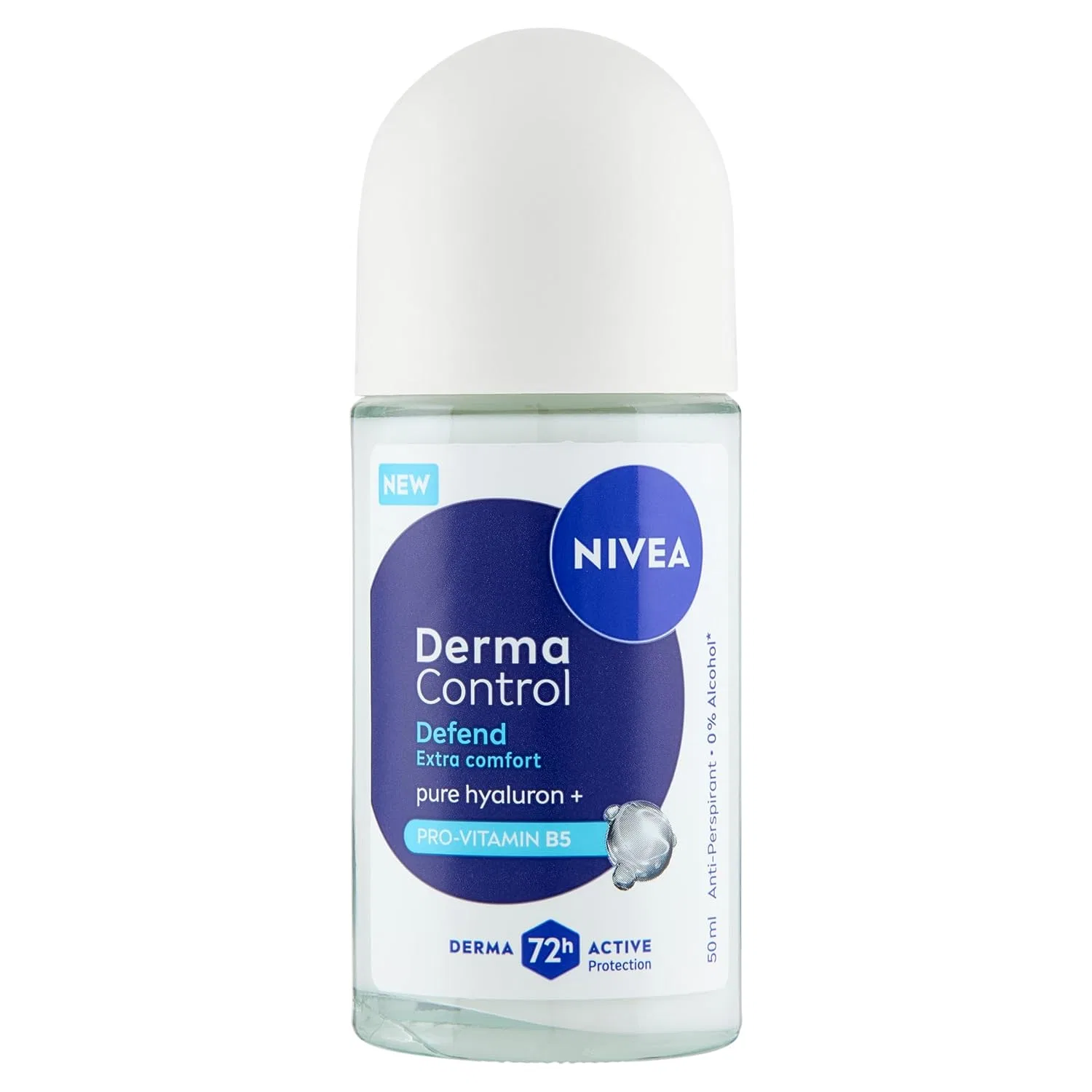 Антиперспирант-дезодорант NIVEA Derma Control Defend, роликовый, 50 мл