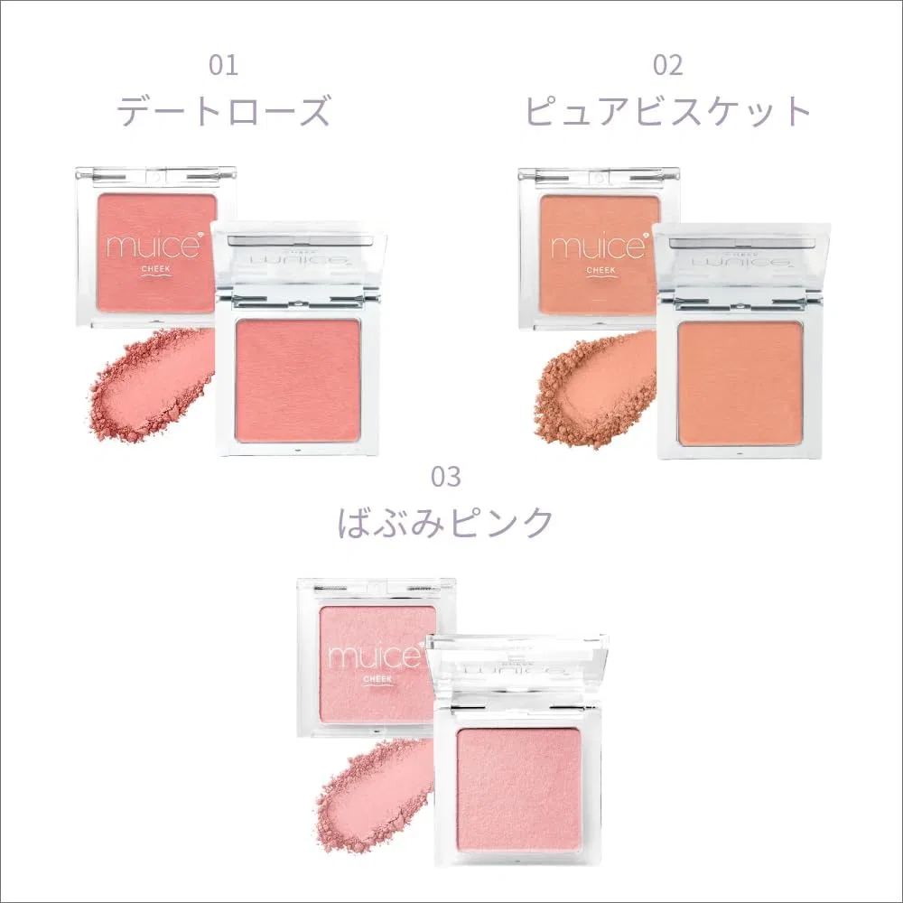 Румяна Powan Cheek Bubble Milk Pink muice 3.6g — фото 4