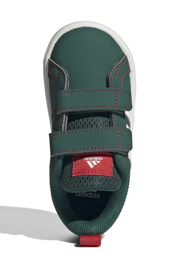 Детские кроссовки Adidas Sportswear, белый/черный/зеленый — фото 3