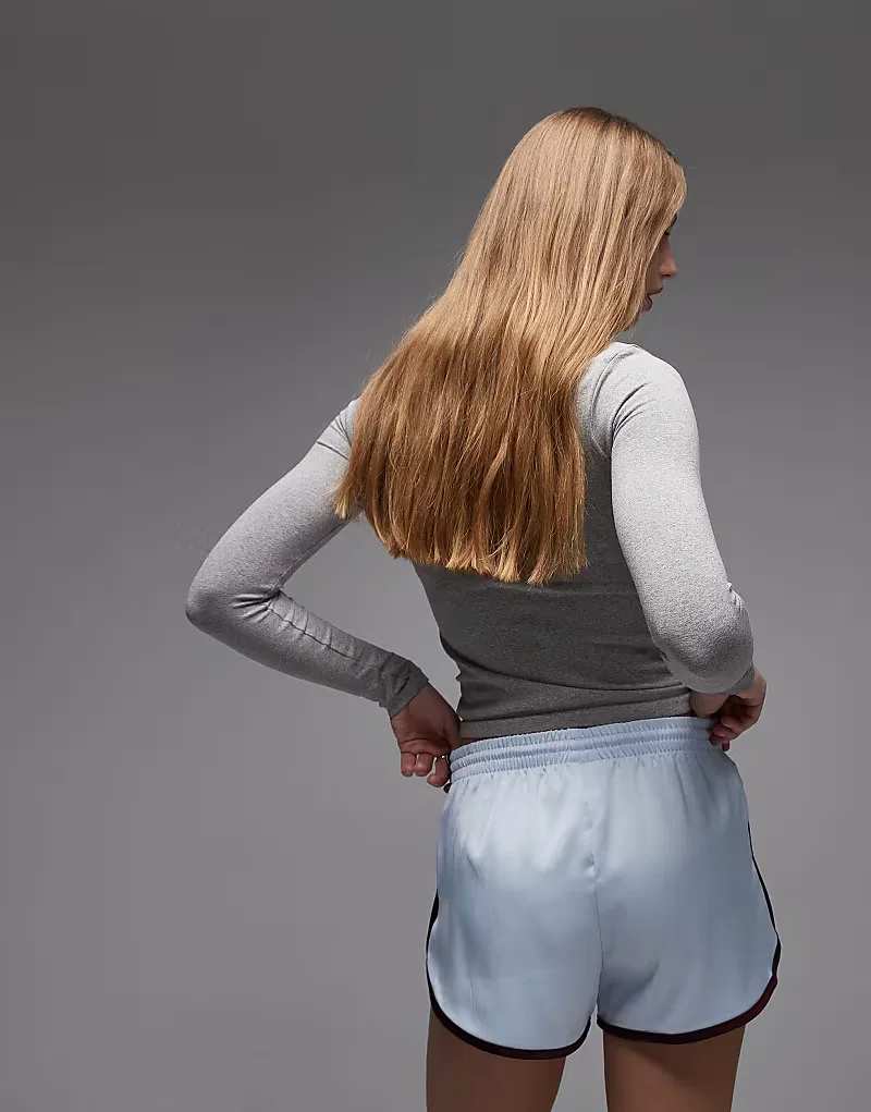 Спринтерские шорты Adidas Originals синего и, бордовый — фото 3