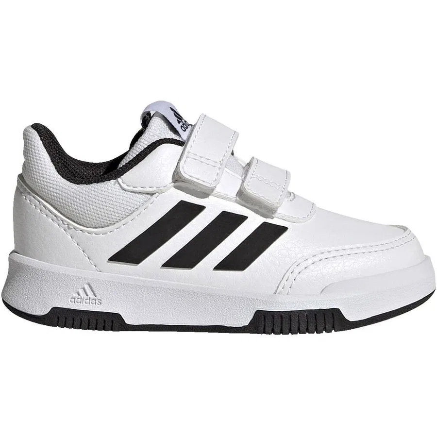 Кроссовки с липучками Sportswear GW1988 Tensaur Hook and Loop Shoes adidas, Бело-черный — фото 2