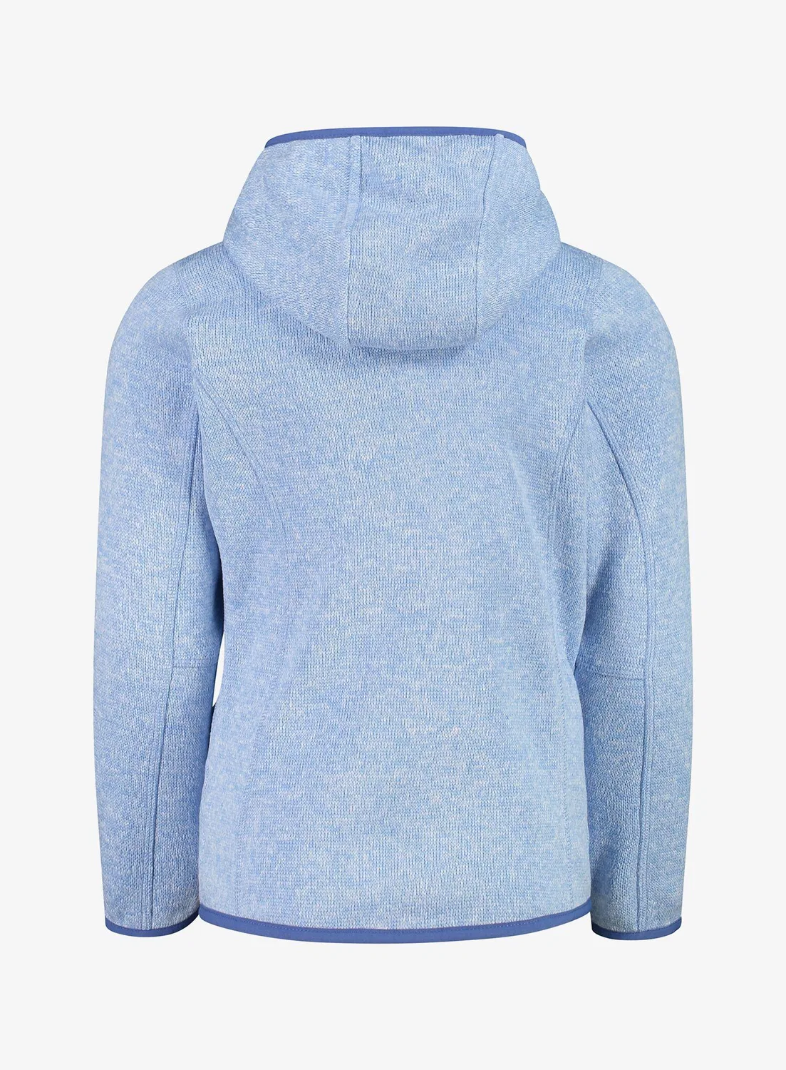 Детская флисовая куртка с капюшоном Fix Hood Cmp, Konigsblau Pastellblau Weiss — фото 2