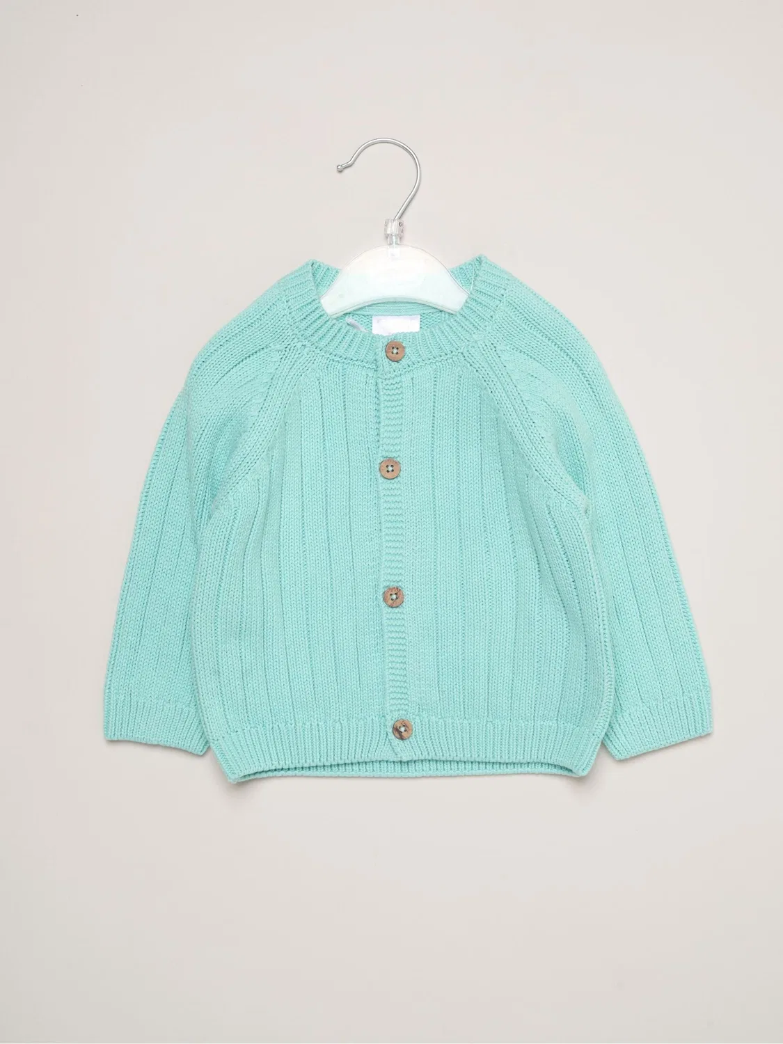 Кардиган вязаный с вышивкой Rock-A-Bye Baby Boutique, зеленый — фото 4
