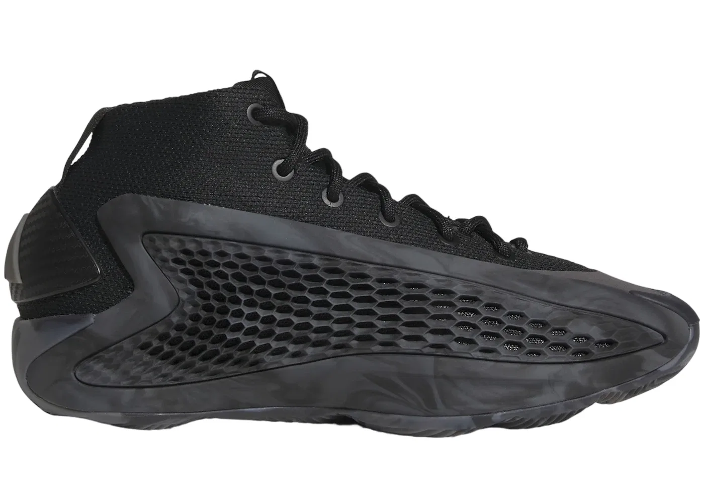 Детские кроссовки для мальчиков с низким верхом Adidas AE 1 Low, Core Black/Charcoal/Cloud White