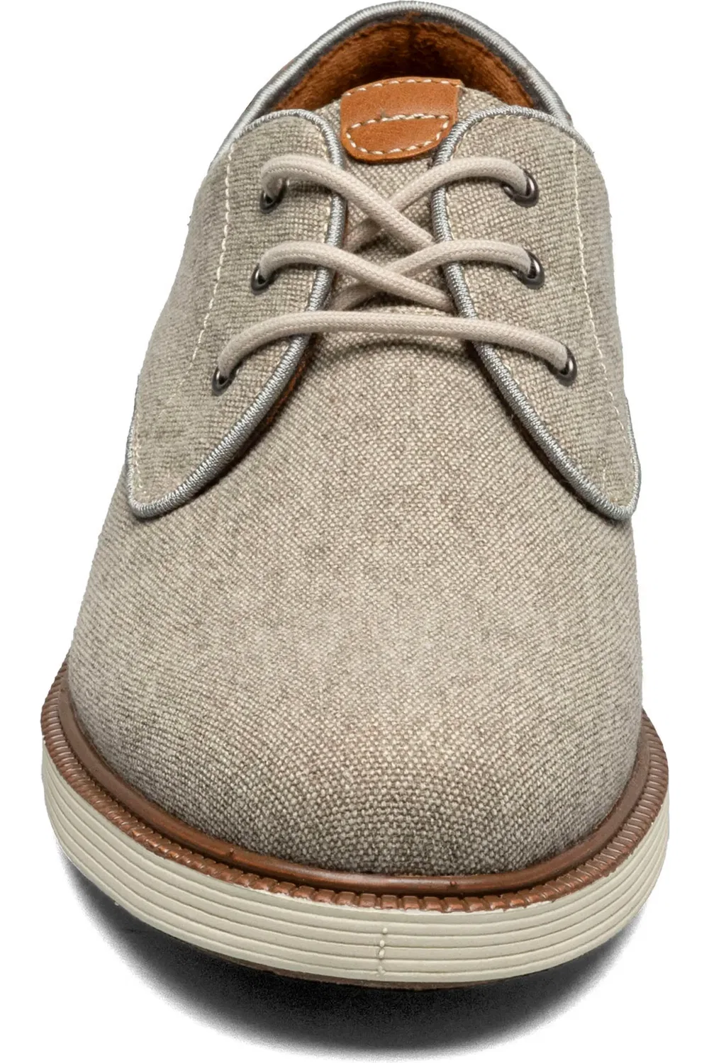 Детские туфли оксфорды на дышащей подошве Highland Florsheim, серо-коричневый — фото 4