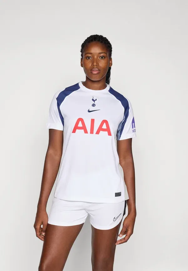 Футболка из джерси с принтом Tottenham hotspur 2025/26 stadium home, Nike Performance, белый, Light Iron Ore, Binary Blue
