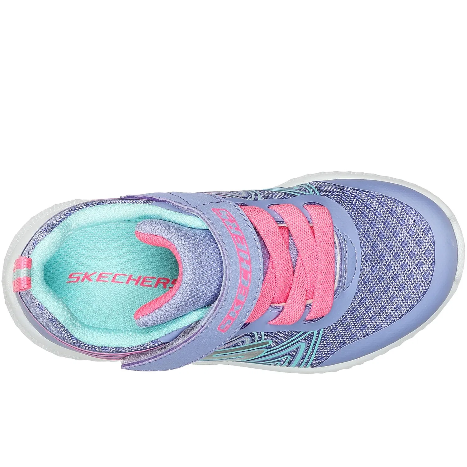 Детские кроссовки для мальчиков с принтом Skechers, Peri Synthetic Multi Trim — фото 3