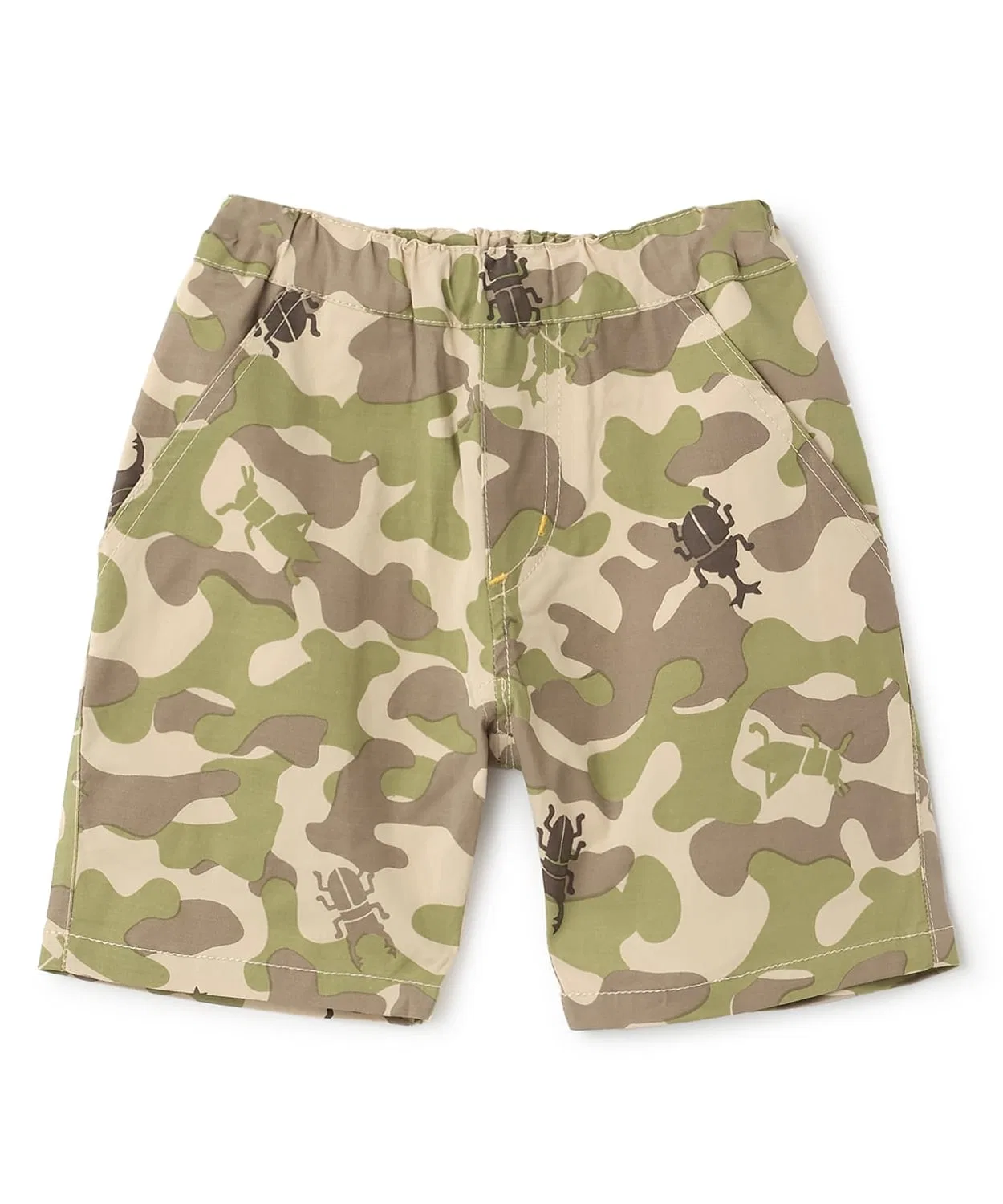 Детские брюки-карго с камуфляжным принтом, модель Insect Camo, kladskap, Beige