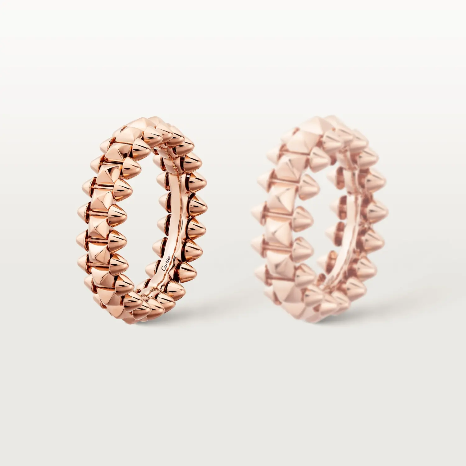 Кольцо Cartier Clash de Cartier Small, розовое золото — фото 2
