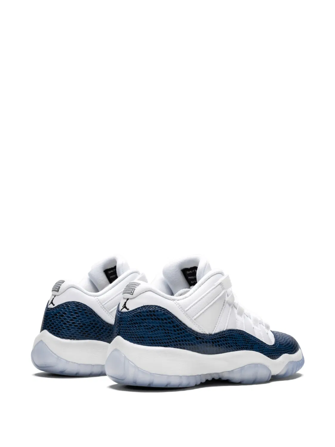 Кроссовки Air Jordan 11 Retro Low LE Blue Snakeskin — фото 3