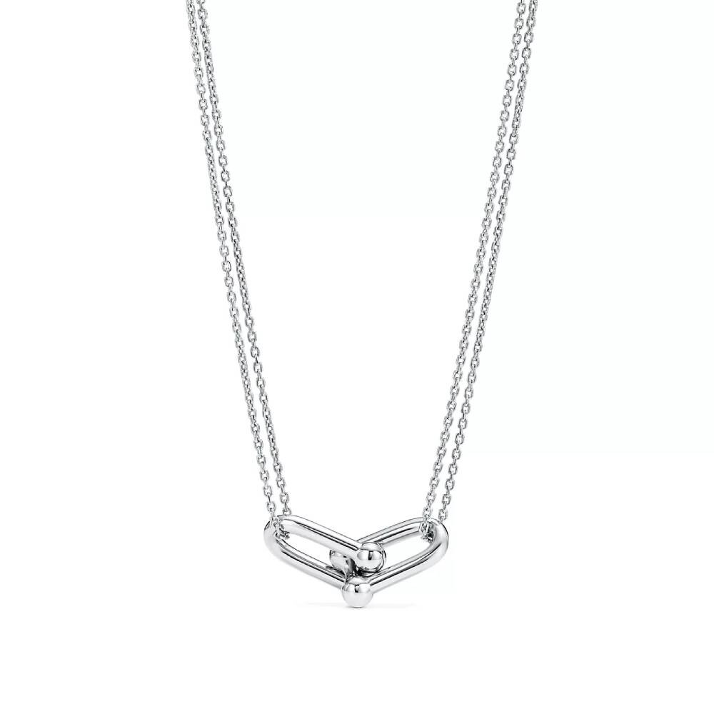 

Подвеска Tiffany & Co. Large Double Link, серебро
