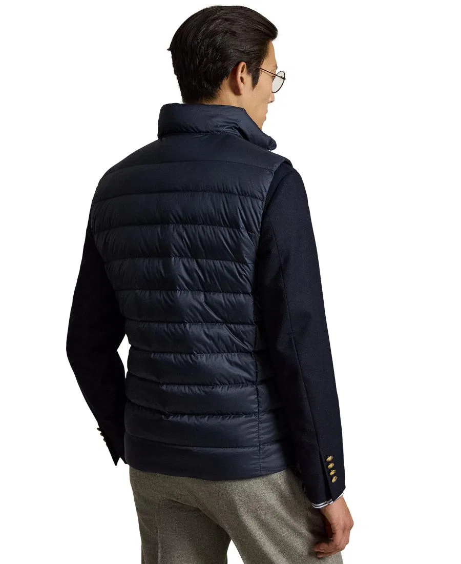 Жилет утепленный пуховый The Colden Packable Down Vest Polo Ralph Lauren, Collection Navy — фото 4