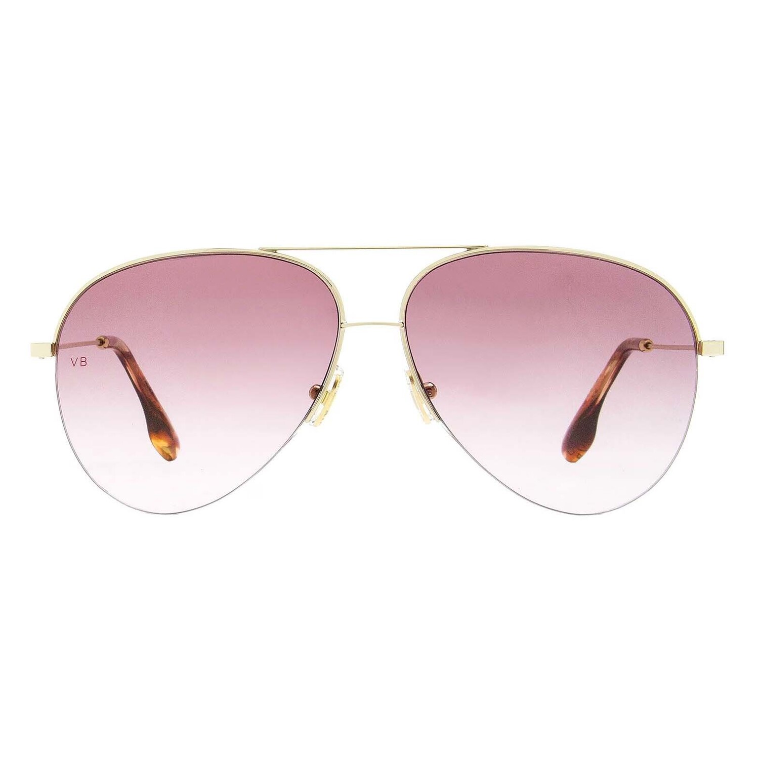 

Солнцезащитные очки Victoria Beckham Aviator VB90S, золотой/розовый