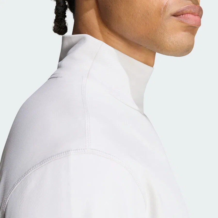 Спортивная футболка ADIDAS PERFORMANCE Performance Shirt 'Adi365' светло-серого цвета — фото 4