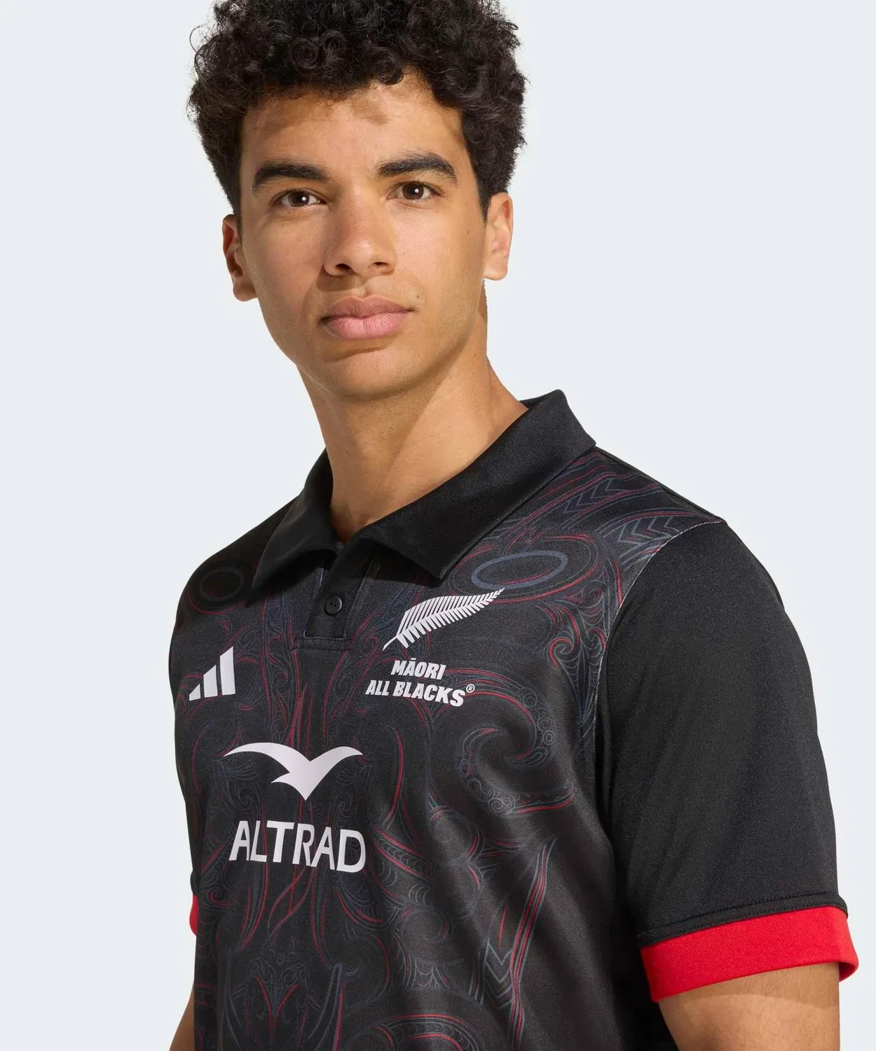 Мужская футболка с принтом All Blacks Adidas, Черный — фото 3