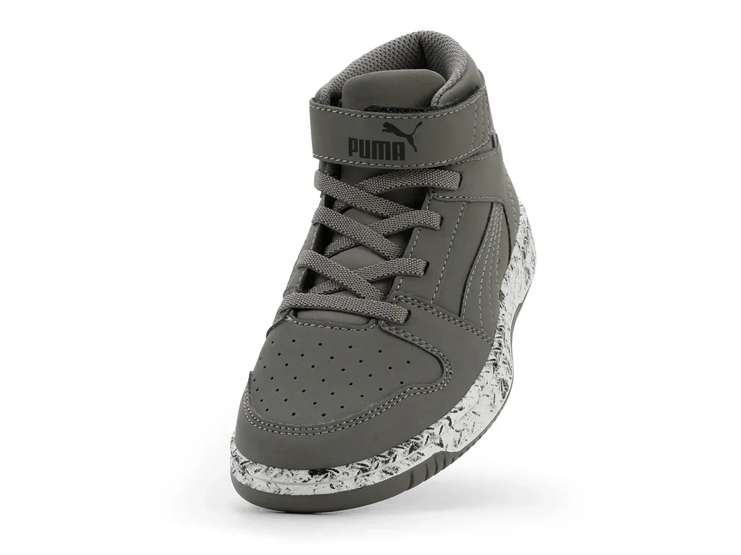 Кроссовки высокие Rebound Layup, PUMA, серый — фото 4