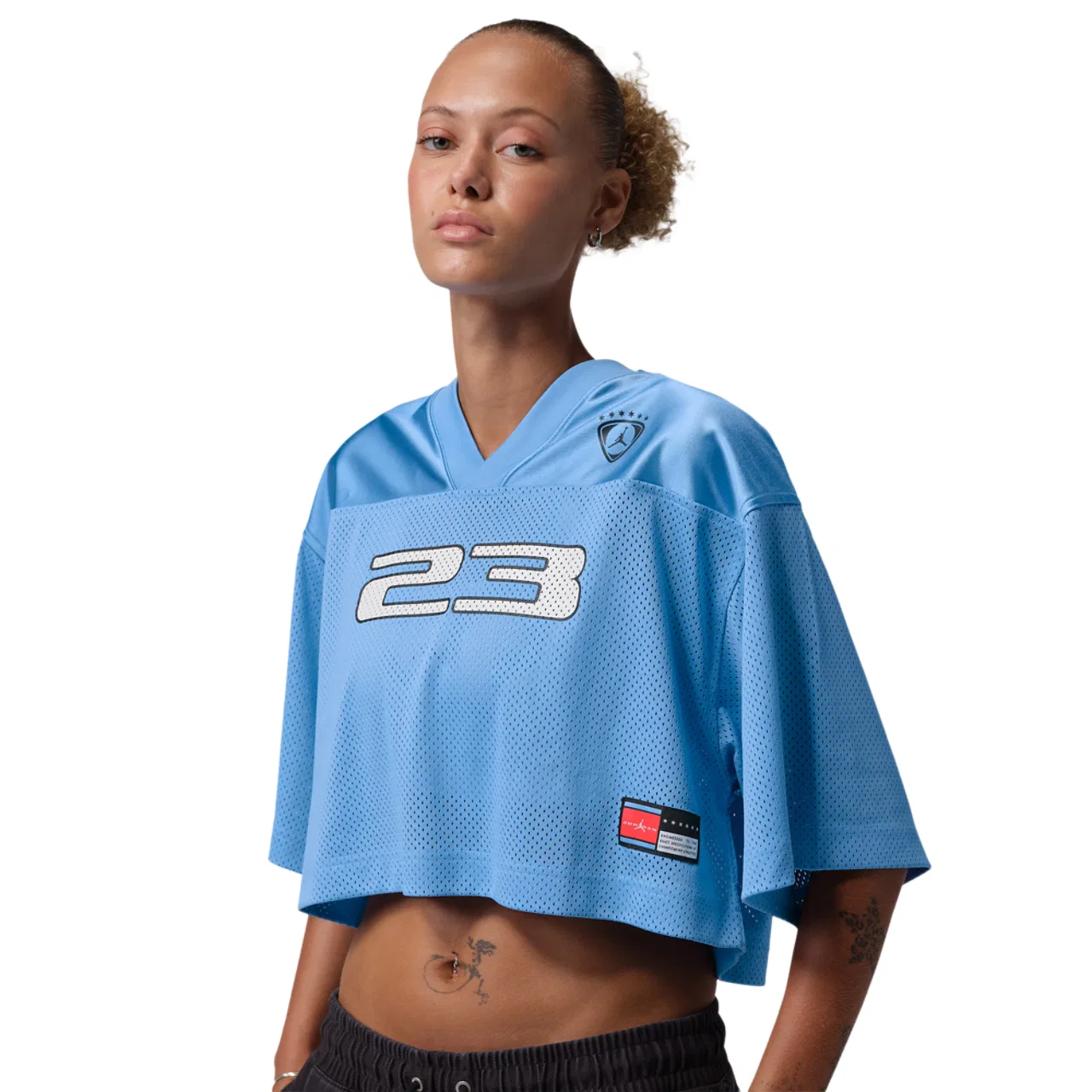 Футболка женская Brooklyn Short Sleeve FC Jersey Jordan, цвет University Blue
