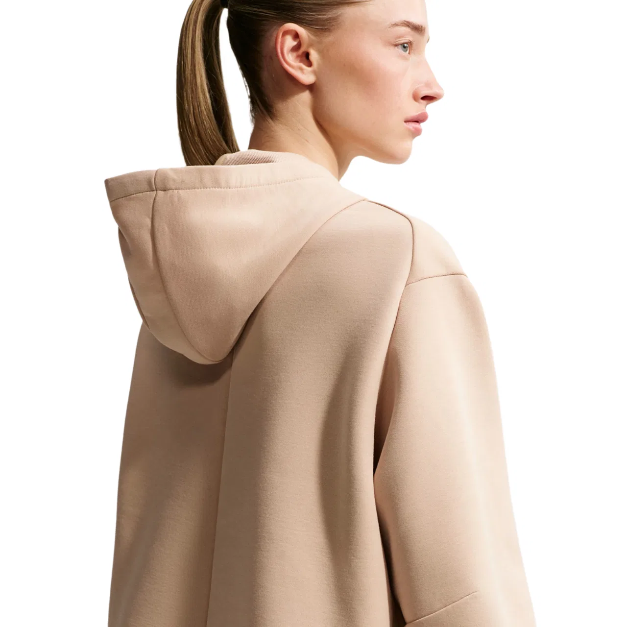 Женское худи Dri-FIT Mamba Pullover Nike, цвет Linen/Tan — фото 2