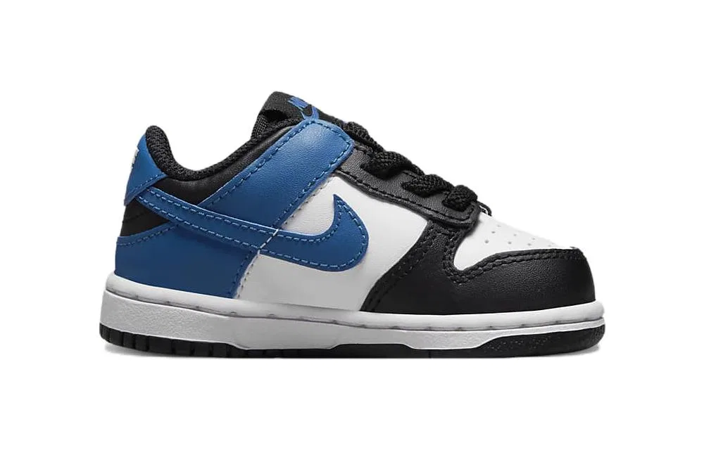 Детские кроссовки Nike Dunk Low Industrial Blue TD, Mountain White/Black/White/Industrial Blue — фото 3