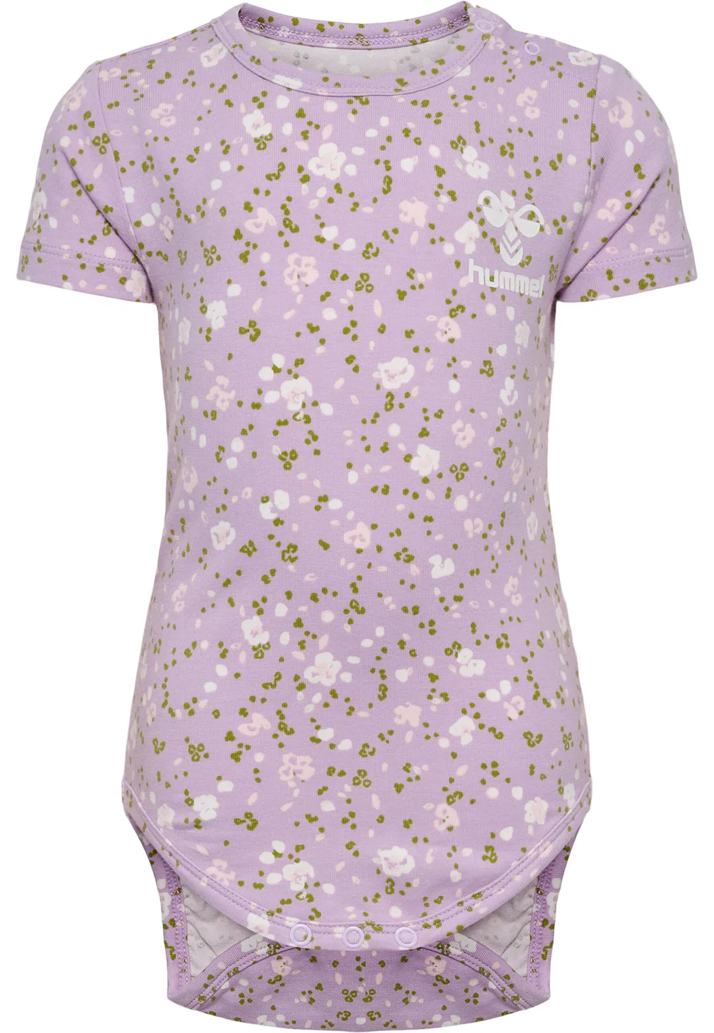 Детский боди-комбинезон с принтом Hmlglad Hummel, Orchideenpink Bonbonrosa