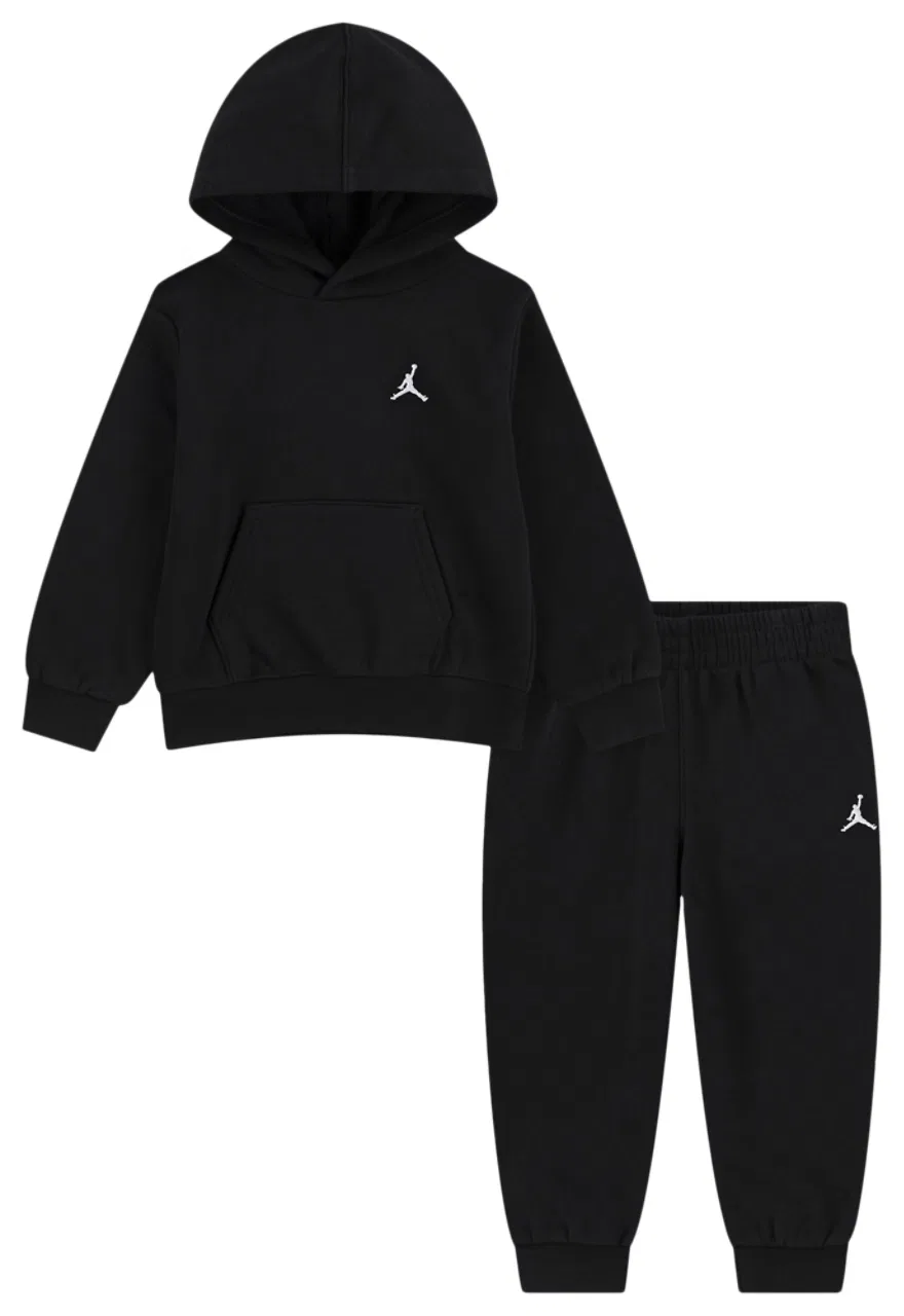 Детский спортивный костюм Brooklyn Fleece Pullover Jordan, черный