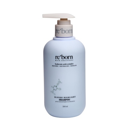 Шампунь для мелирования Reborn Blonde Highlight Shampoo 300 мл Re:Born
