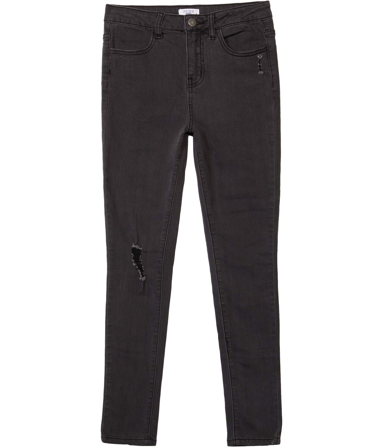 

Джинсы COTTON ON, Free Sally Skinny Jeans in Washed Black Rip and Repair