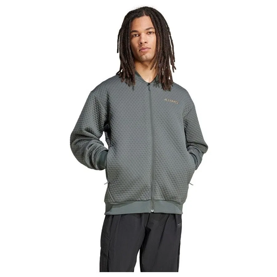 Свитшот с молнией XPL Sweat Jkt adidas, Черный