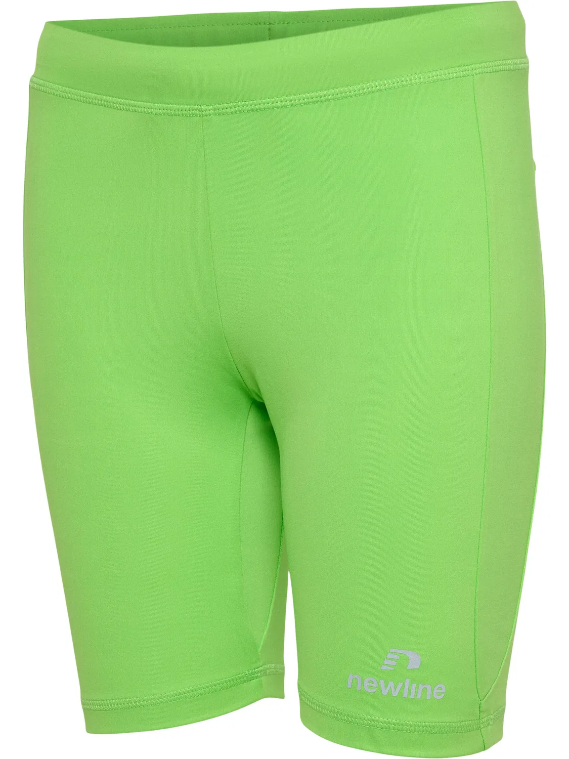 Детские леггинсы с высоким поясом Kids Athletic Newline, Fluoreszierendes Neongrun / Grun