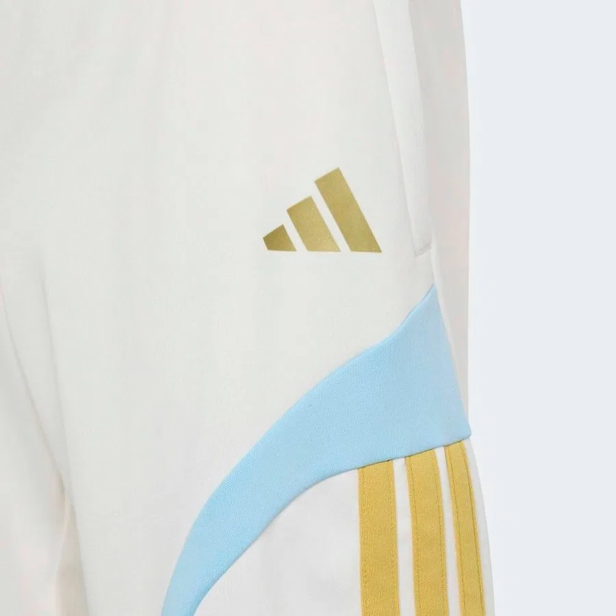 Детские спортивные шорты Messi Hot Sho Y, adidas, Бежевый — фото 4