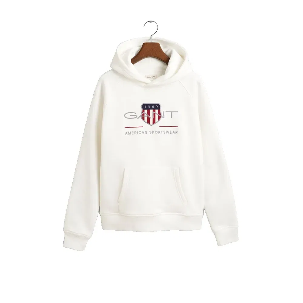 Детский худи Gant, White