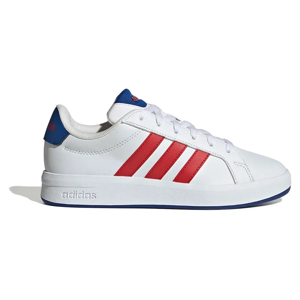 Детские кроссовки для девочек с классическим дизайном Grand Court 3.0 Junior Adidas, White