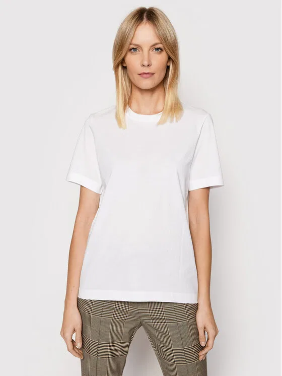 Футболка relaxed fit Ecosa Boss, белый