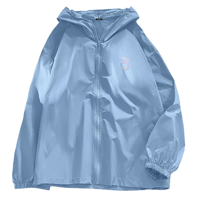 Детская ветровка [Super-Light 0 Pressure Sensation]Blue (Dazzling Color Bear Chest Logo) MINISO, Blue (Dazzling Color Bear Chest Logo)