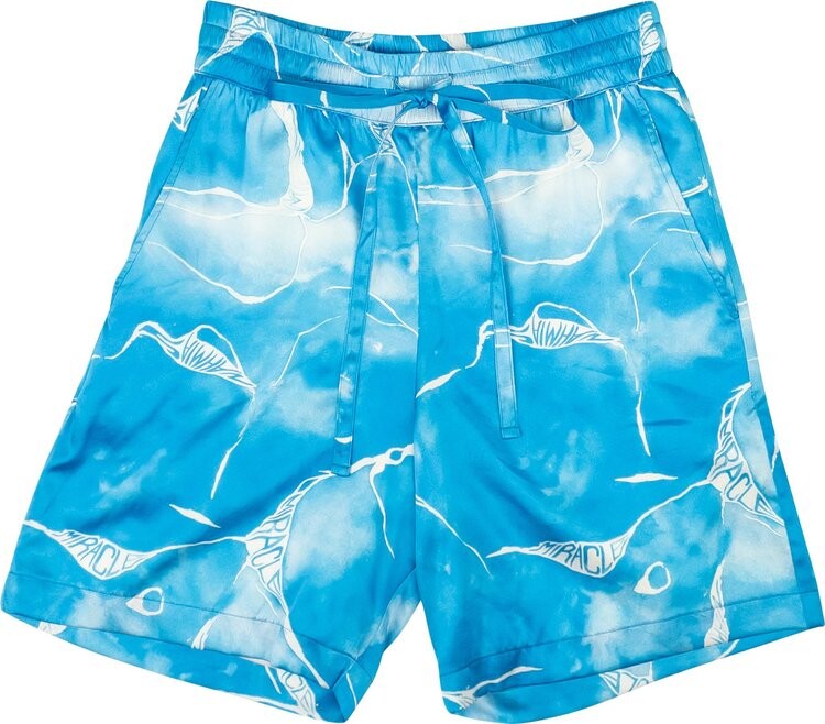 

Шорты Nahmias x Webster Tye Dye Silk Shorts 'Blue', синий