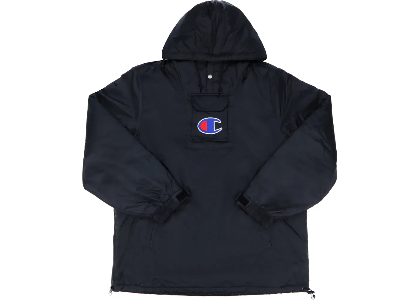 Мужская куртка-парка с водонепроницаемым нейлоном Parka Supreme, Black